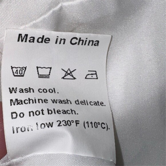 FEHAUTE Jumpsuit Womens Size 4 White Tweed Wide-Leg Pockets Quiet Luxury - Picture 15 of 16